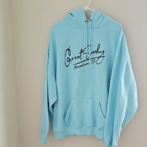 Pacific & Co. Teal Hoodie. Light Blue. By Pacific & CO. XL